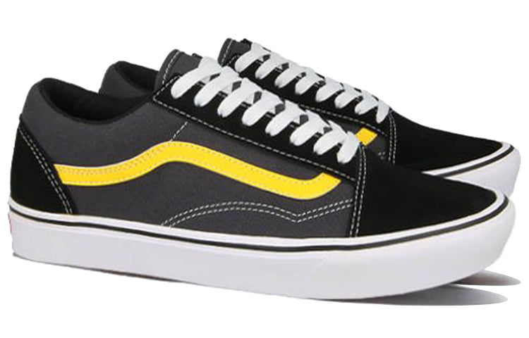 Vans Ua ComfyCush Old Skool 'Grayblack Yellow' VN0A3WMA1PW