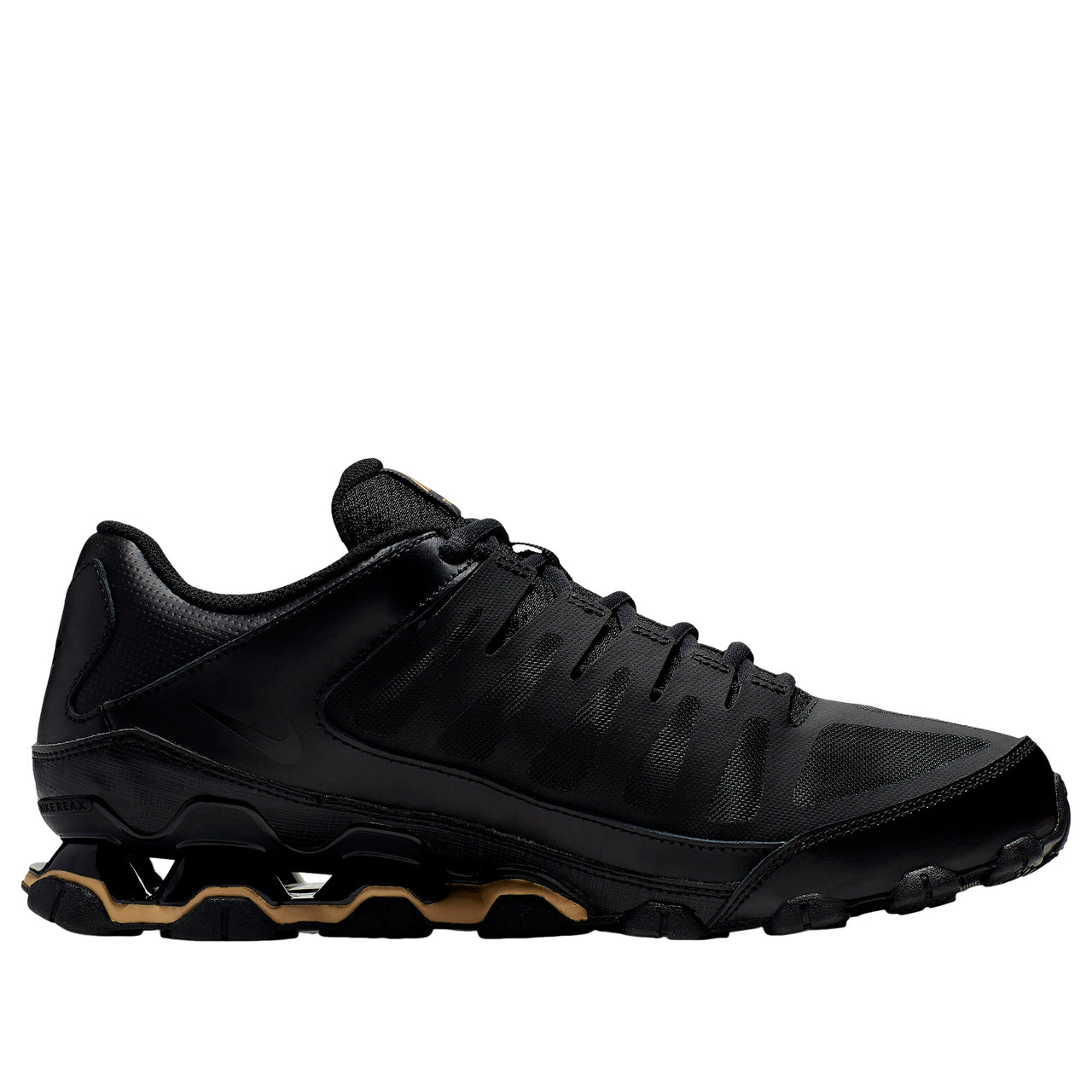 Nike Reax 8 TR Mesh 'Black Metallic Gold' 621716-020