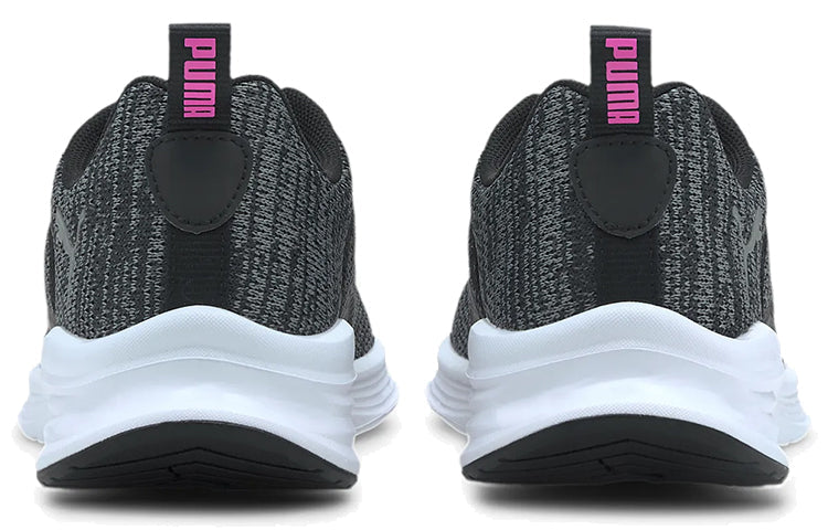 (WMNS) PUMA Hybrid Fuego Knit Black/Pink 192957-07