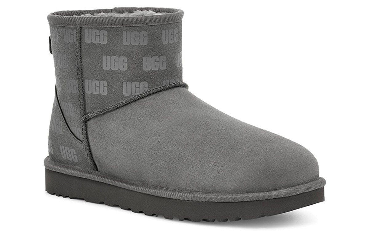 UGG Classic Mini II Snow Boots Gray 1119391-CHRC