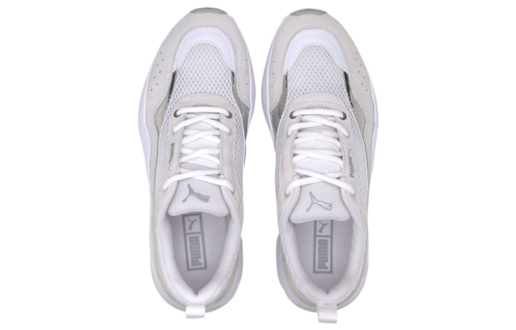 (WMNS) PUMA Lia Pop Trainer 'White Silver' 371736-03