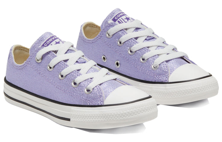 (GS) Converse Chuck Taylor All Star Low 'Summer Sparkle - Moonstone Violet' 667572F