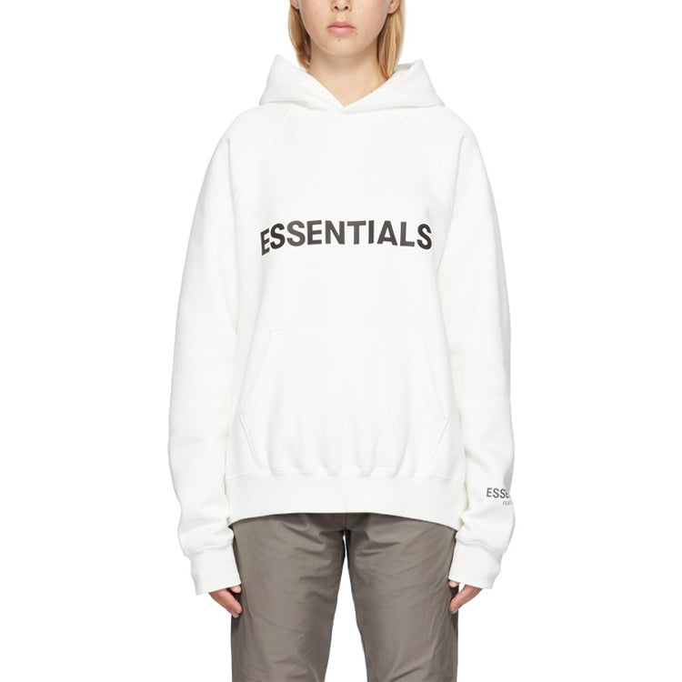 Fear of God Essentials SS20 Hoodie 'White' FOG-SS20-407