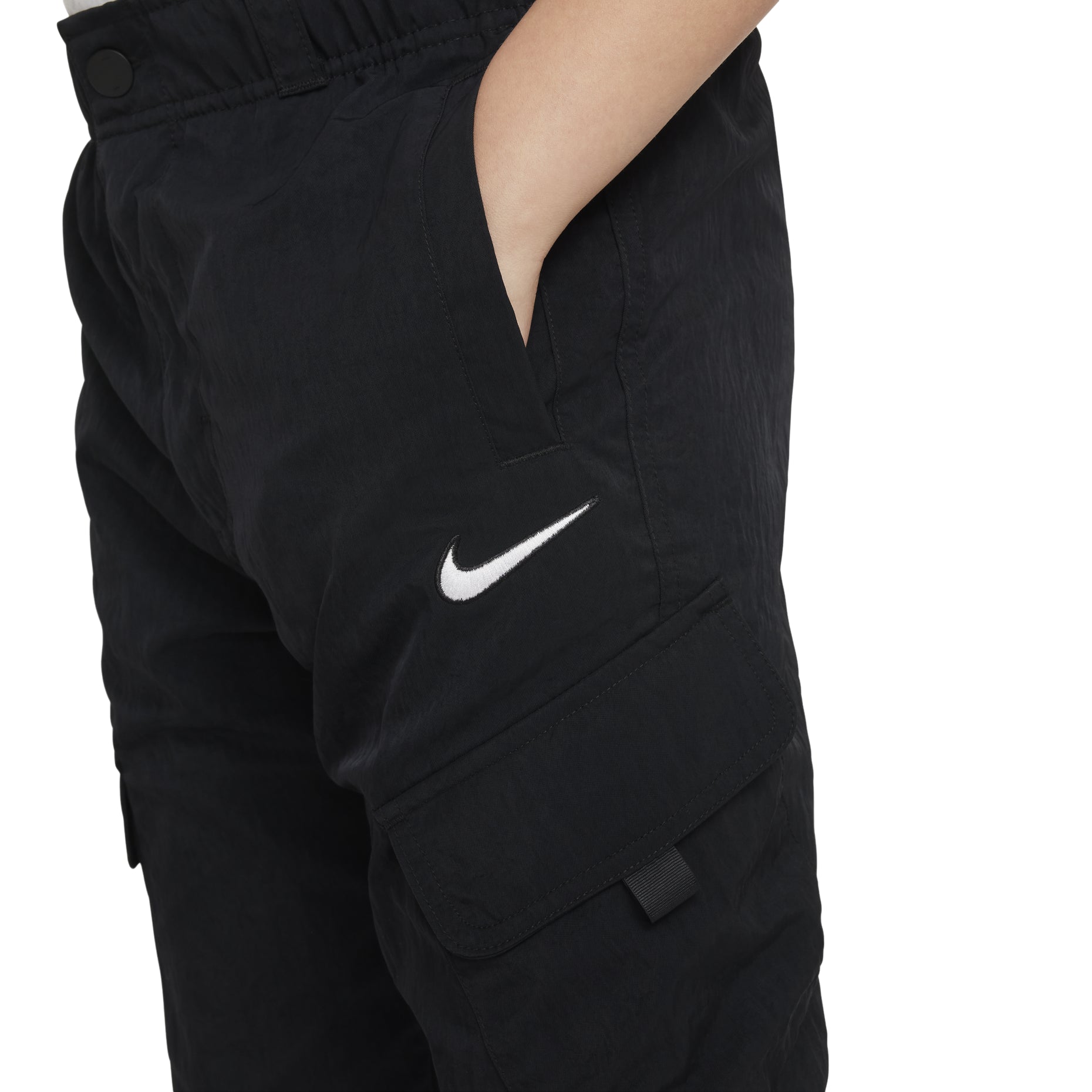 (GS) Nike Outdoor Play Woven Cargo Pants 'Black' FD3239-010