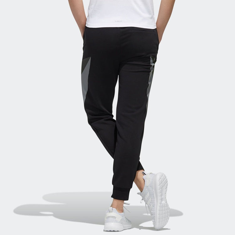 adidas neo Minimalistic Slim Fit Casual Sports Pants Black FQ2009