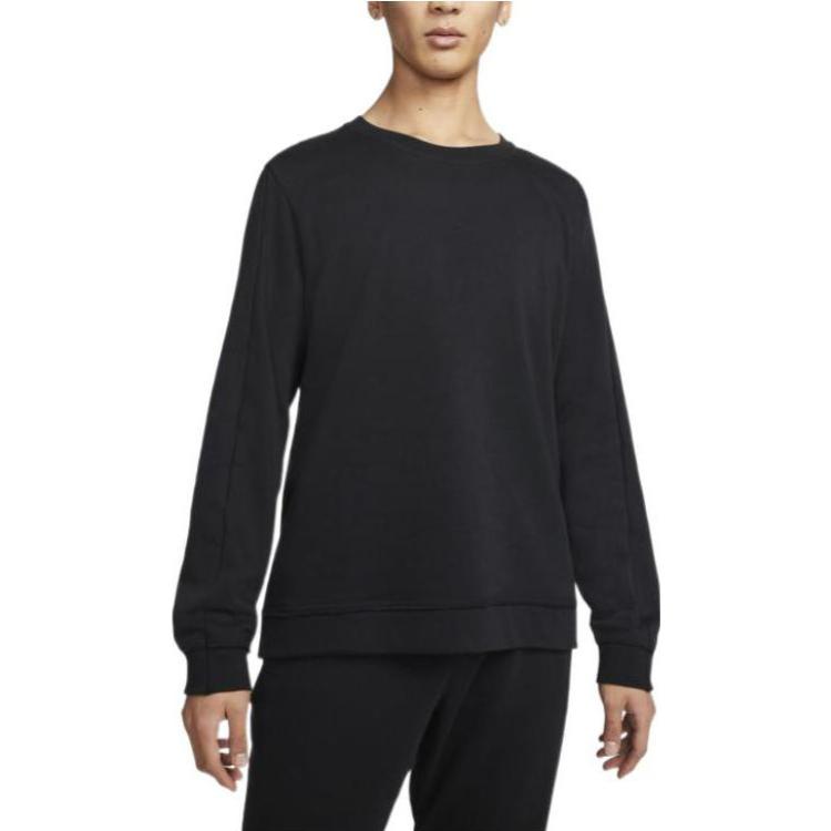 Nike Yoga Crew Sweatshirt 'Black' DM8138-010