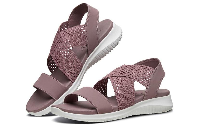 (WMNS) Skechers Ultra Flex 'Mauve White' 32495-MVE