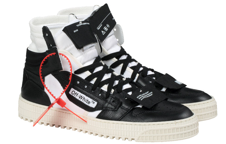 Off-White High Off-court 3.0 Sneakers 'Black White' 0MIA065R198000161000