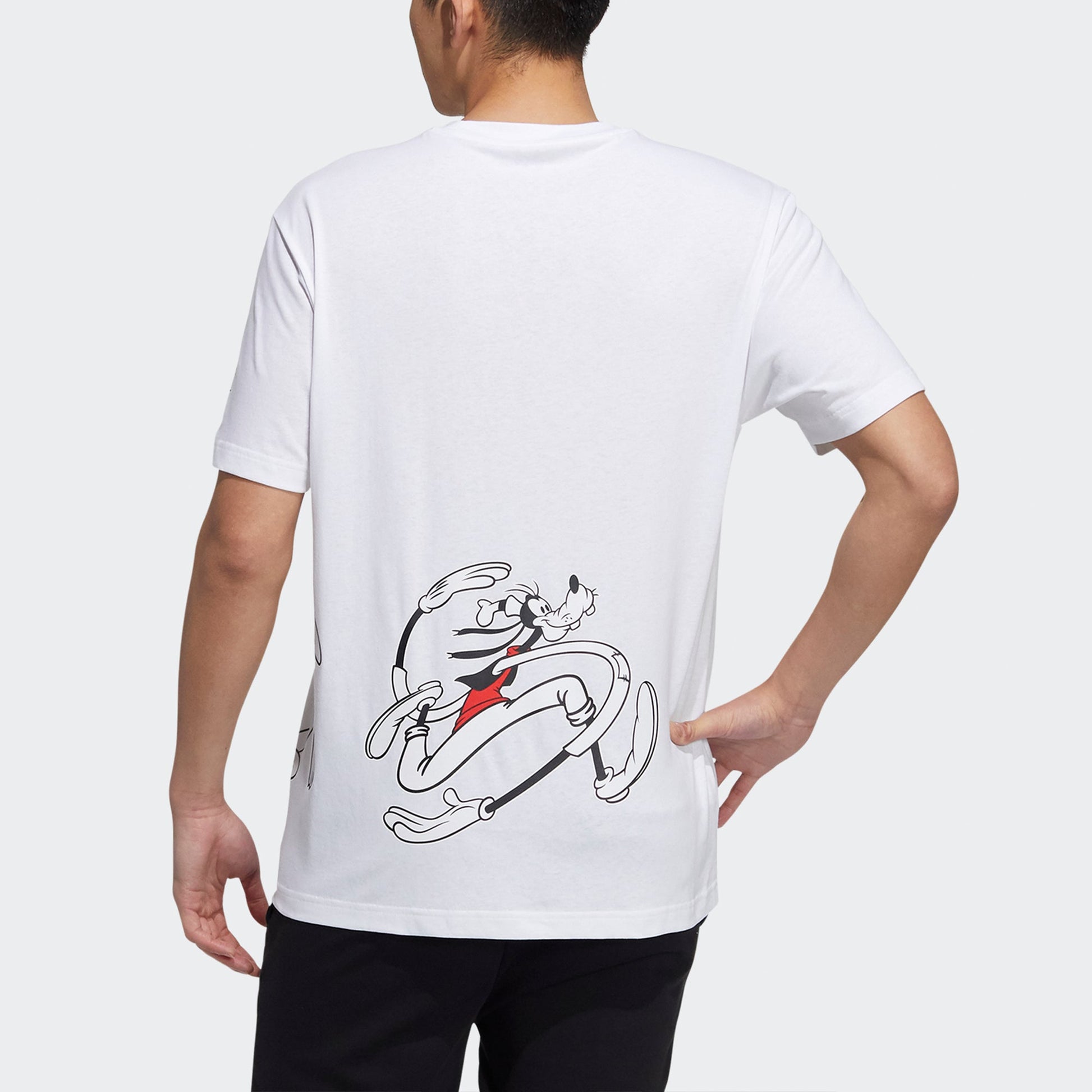 adidas neo x Disney Crossover M Mf Tee 2 Cartoon Printing Sports Short Sleeve White HF0451