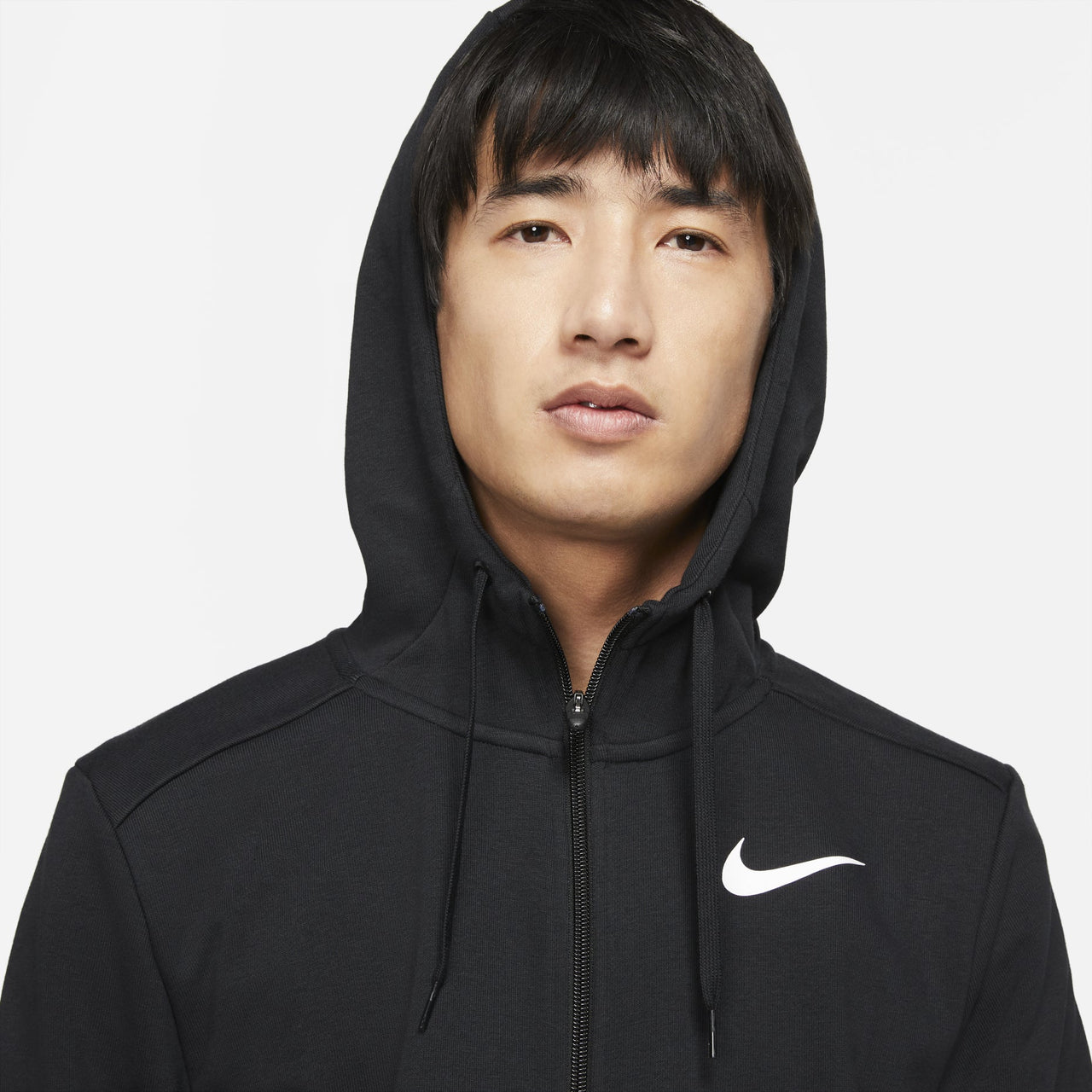 Nike Dry Fleece Full Zip Hoodie Asia Sizing 'Black' CZ6377-010