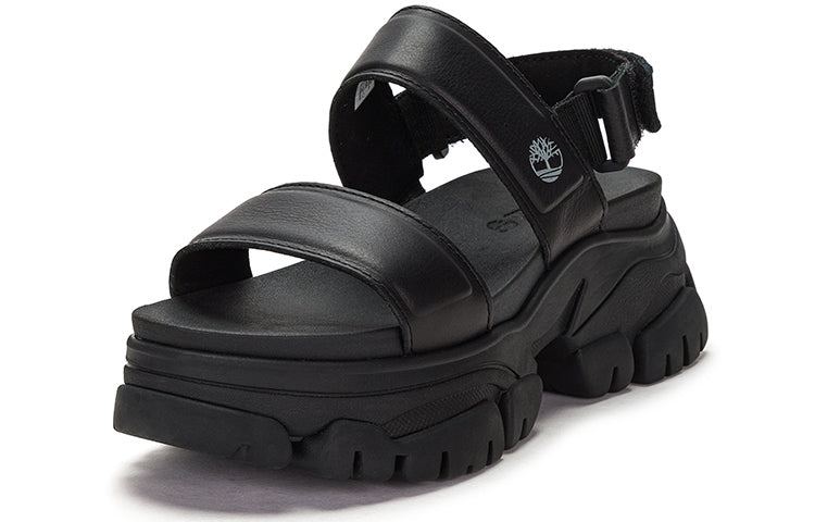 (WMNS) Timberland Adley Way Backstrap Sandals 'Black' A5URZW
