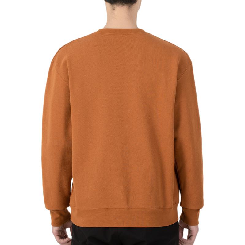 Men's Air Jordan SS22 Printing Fleece Sports Round Neck Khaki DH9036-241