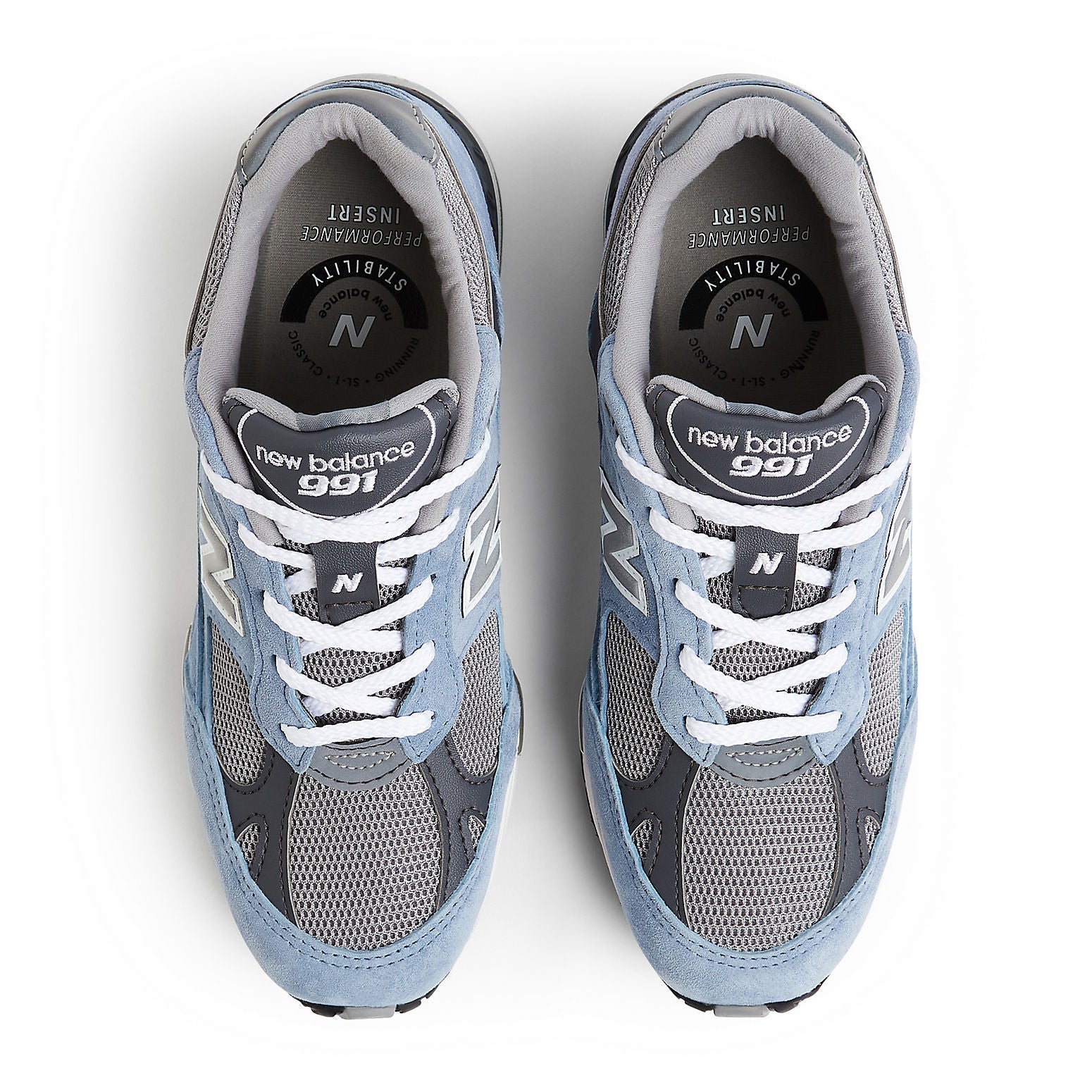 (WMNS) New Balance 991v1 Made in England 'Dusty Blue' W991BGG