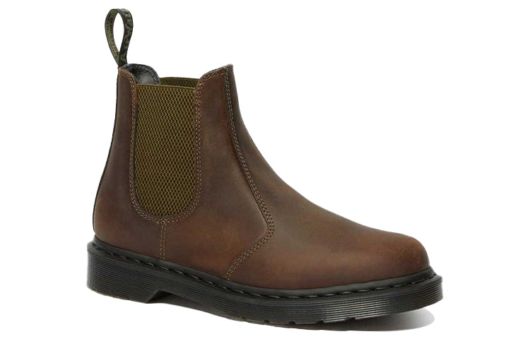 Dr.Martens 2976 Crazy Horse Leather Chelsea Boots 'Dark Brown' 25821207