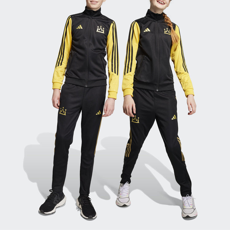 (GS) adidas Salah Training Soccer Pants 'Black' HR8834