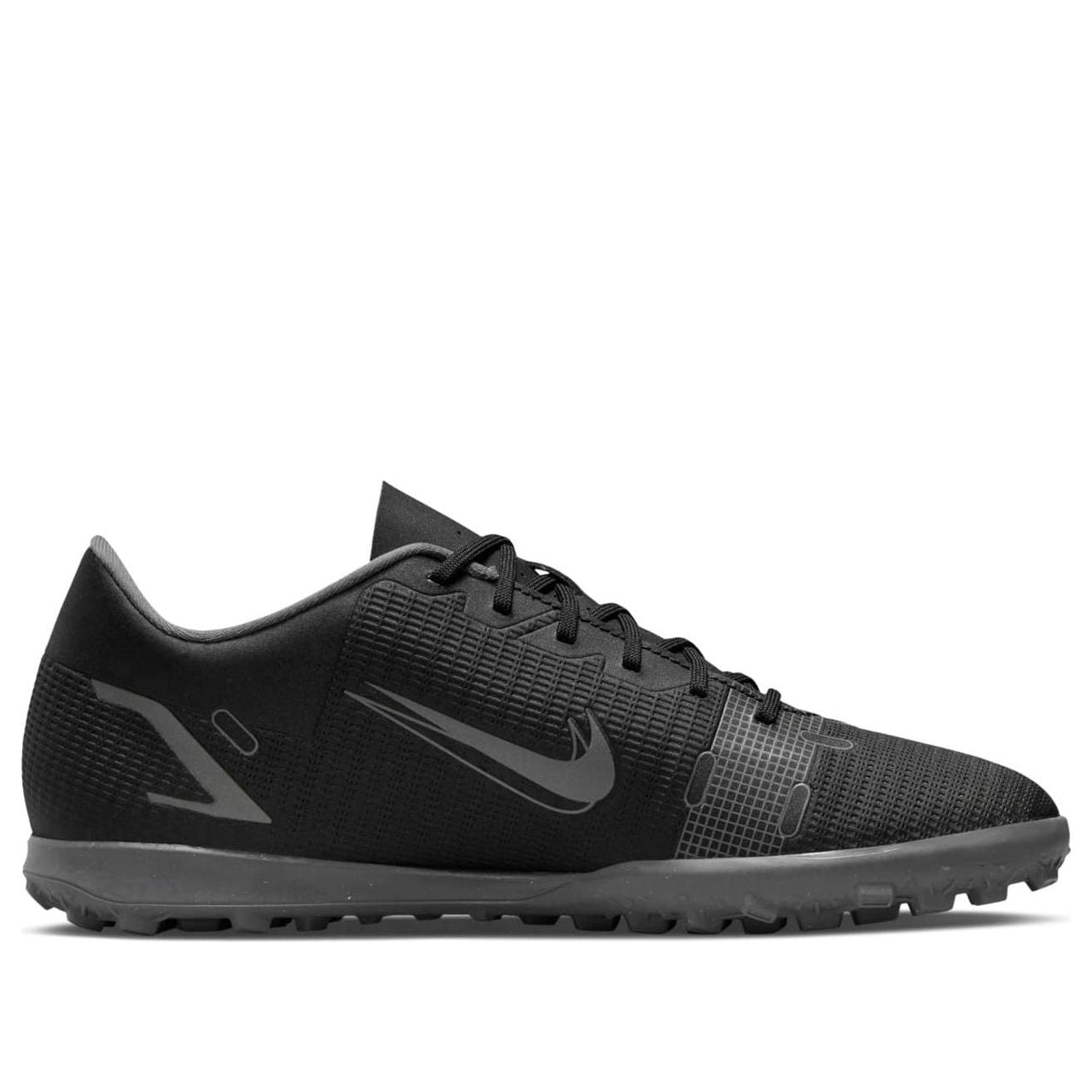 Nike Mercurial Vapor 14 Club TF Turf Soccer Shoes Black/Gray CV0985-004