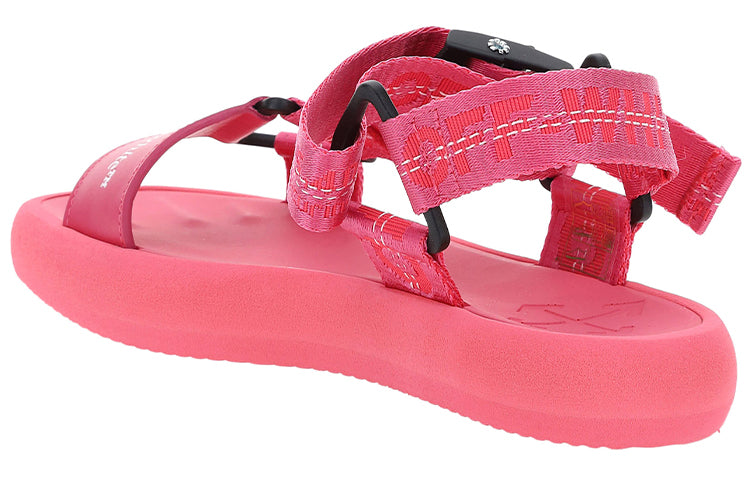 (WMNS) Off-White Nylon Trek Sandals Pink OWIH007R21FAB0013000