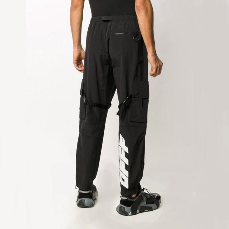 Off-White FW20 Tied Multiple Pockets Overalls Men's Black OMCF004E20FAB0021001
