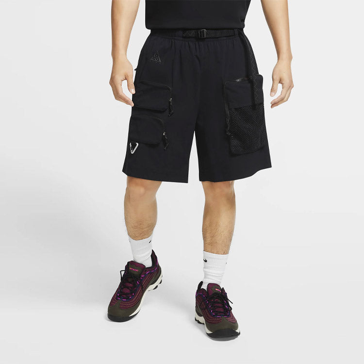 Nike ACG Multiple Pockets Cargo Casual Sports Shorts Black CK7856-013