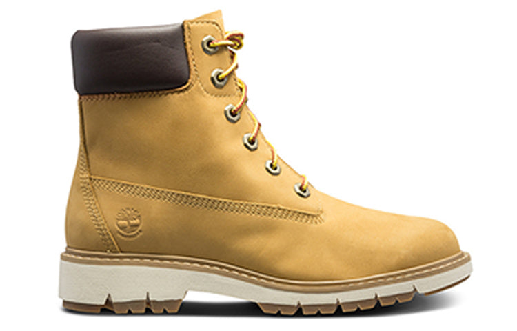 (WMNS) Timberland 6 Inch Lucia Way Wide-Fit Boots 'Wheat Nubuck' A1T6UW