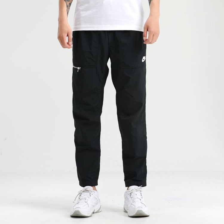 Nike Sportswear Woven Leisure Pants Men Black CU4466-010