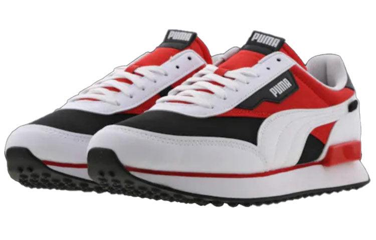 PUMA Future Rider Running Shoes White/Red/Black 375248-01