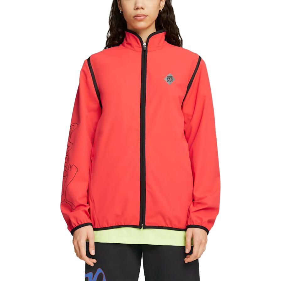PUMA X Perks And Mini Zip-Off Jacket 'Red' 538809-79
