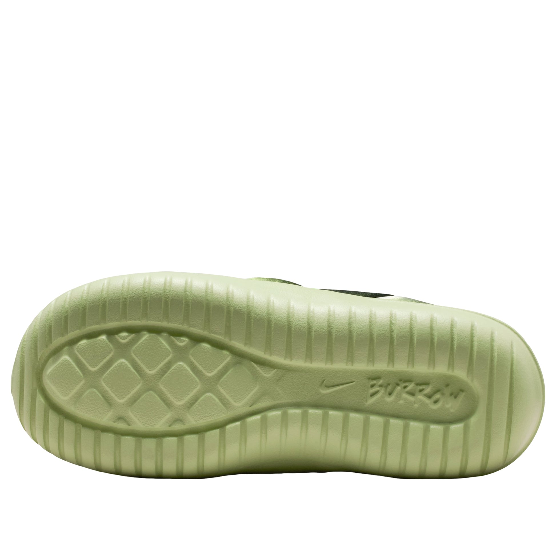 (WMNS) Nike Burrow SE Slides 'Olive Aura Soft Pearl Volt' HV5745-300