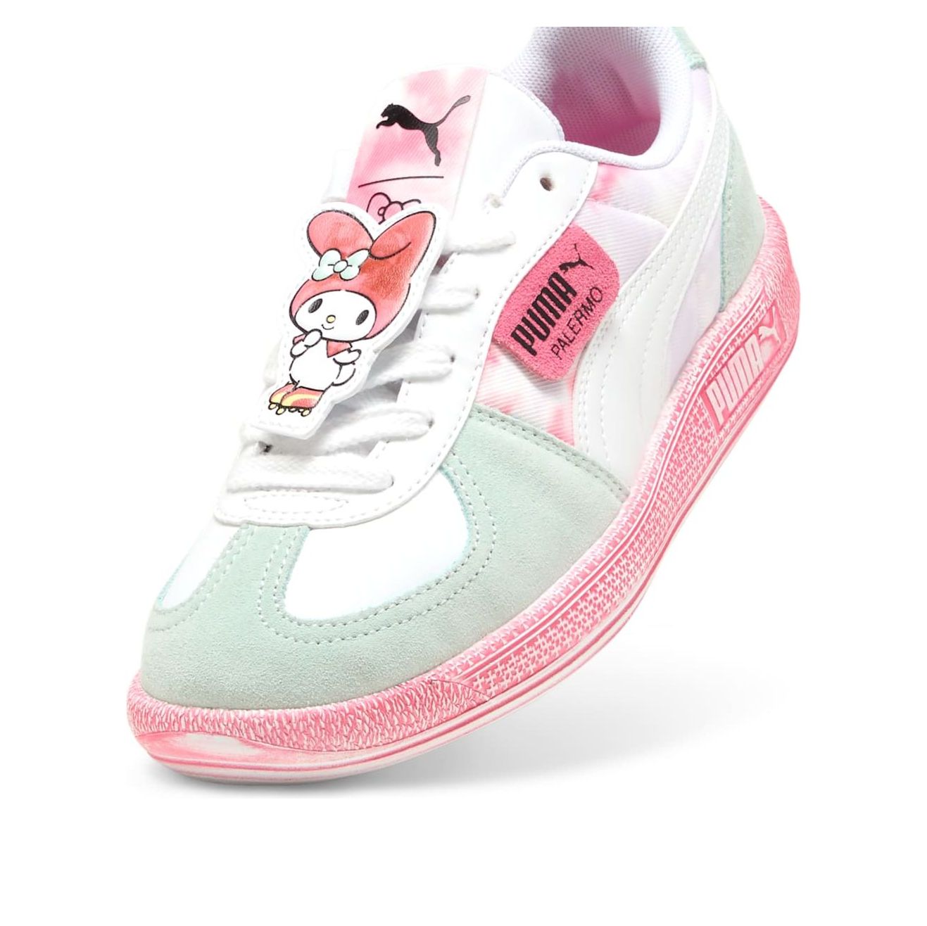 (GS) PUMA x Hello Kitty Palermo 'White Magic Rose' 403226-01