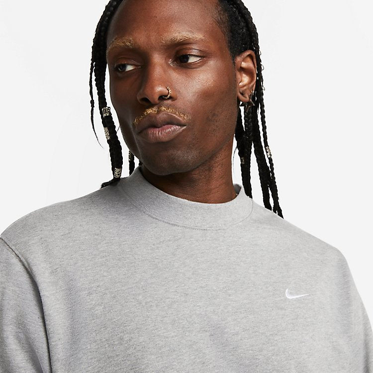 Nike Solo Swoosh Crew Sweatshirt 'Light Grey' DX0885-063