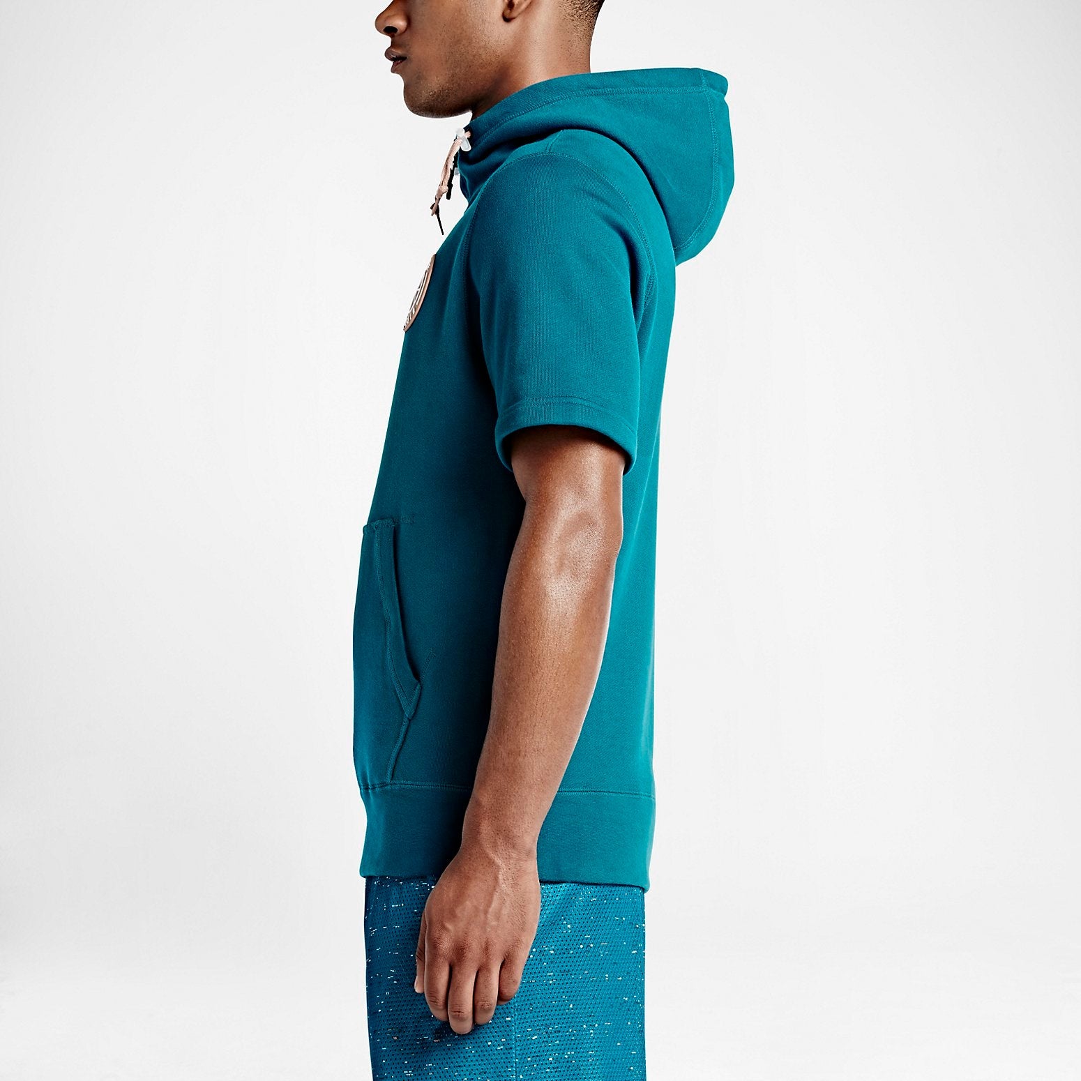 Nike Pigalle Short Sleeve Hoodie 'Dark Blue' 707970-323