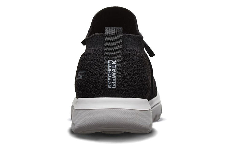 (WMNS) Skechers Go Walk Evolution Ultra Black 15742-BKW