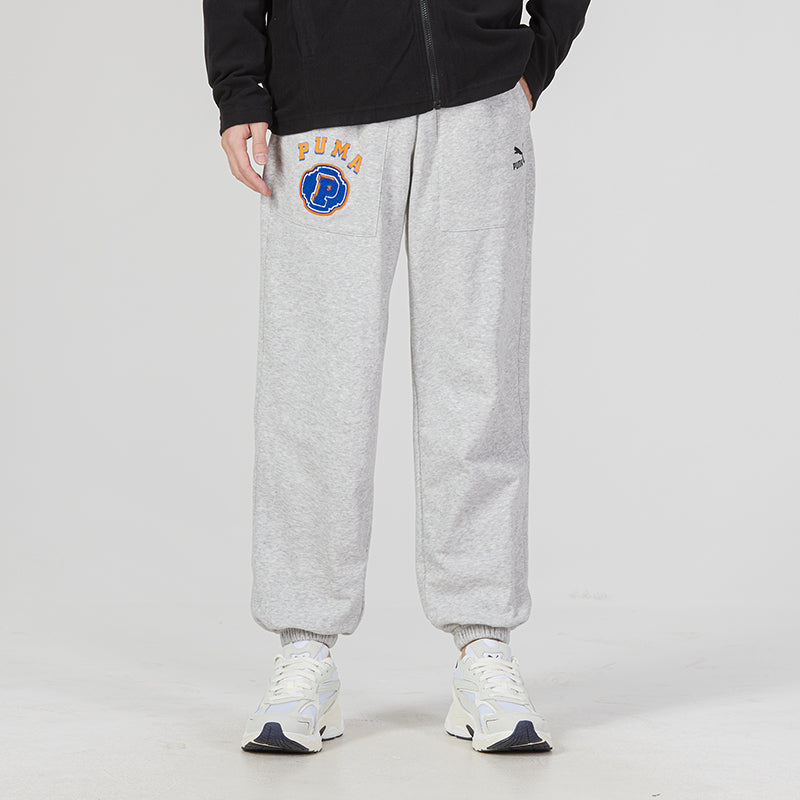 PUMA Team Pants Tr Logo Pants 'Grey' 622277-04