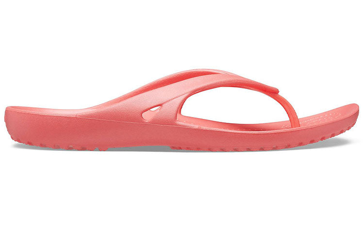 (WMNS) Crocs Kadee 2 Minimalistic Casual Flip-Flops Red 202492-6SL