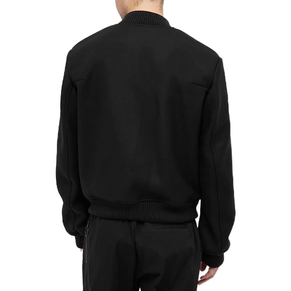 Off-White Classic Diagonal Varsity Jackets 'Black' OMEA267F21FAB0021010