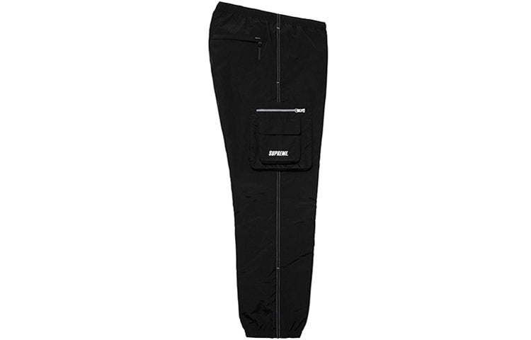 Supreme SS19 Nylon Cargo Pant Casual Jogger Pants Unisex Black SUP-SS19-10286
