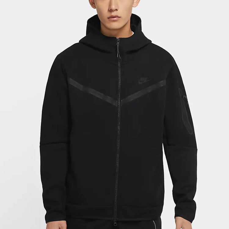 Nike Sportswear NSW Tech Fleece Zipper Jacket Asia Sizing 'Black' CU4490-010