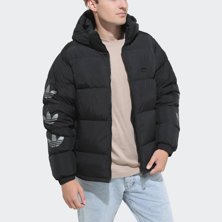 adidas originals Stay Warm Athleisure Casual Sports Down Jacket Black GE1325