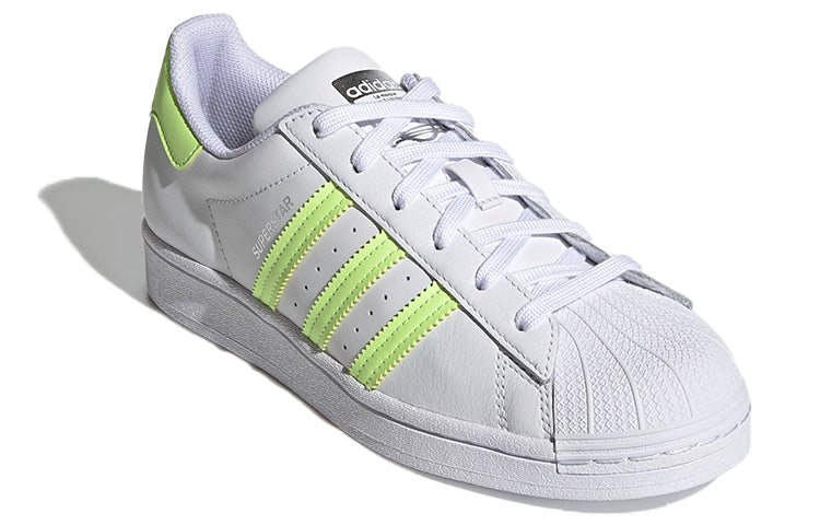 (WMNS) adidas Superstar 'White Hi-Res Yellow' FX6090