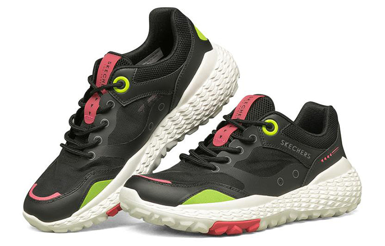 (WMNS) Skechers Monster 'Black Green' 155376-BKMT