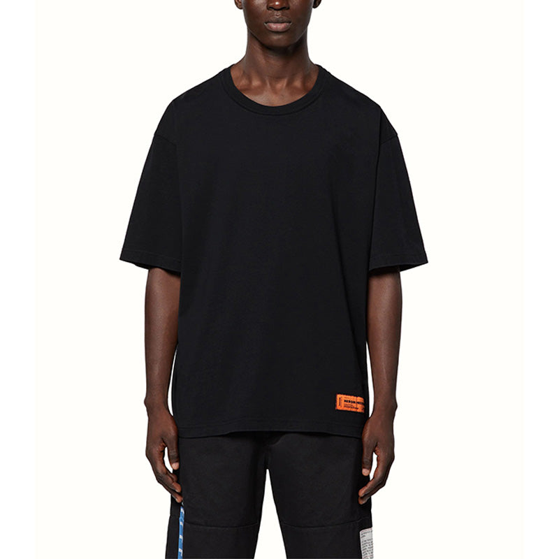 HERON PRESTON Logo Recycled T-shirt 'Black' HMAA025C99JER0011000