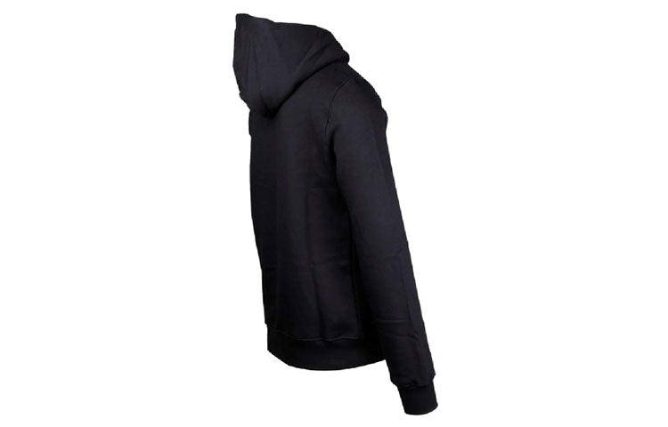 DIOR Plain Letter Cd Logo Cotton Hooded Sweatshirt For Men Black 943J600A0531-989