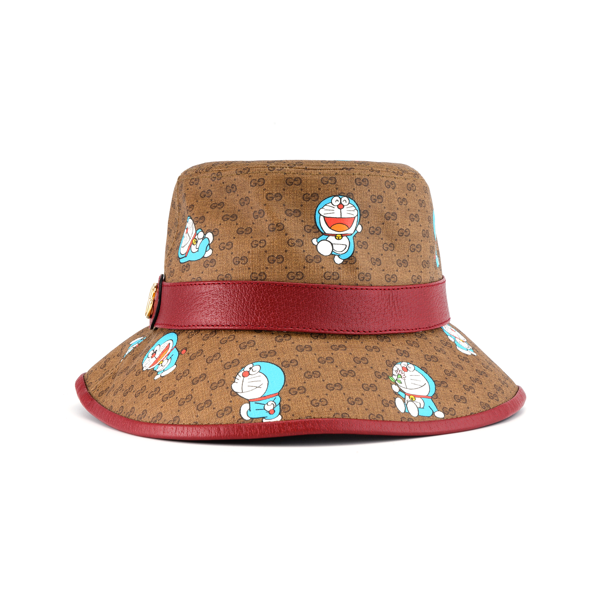Gucci x Doraemon Bucket Hat 'Cherry Monogram' 648846-4HACU-8574