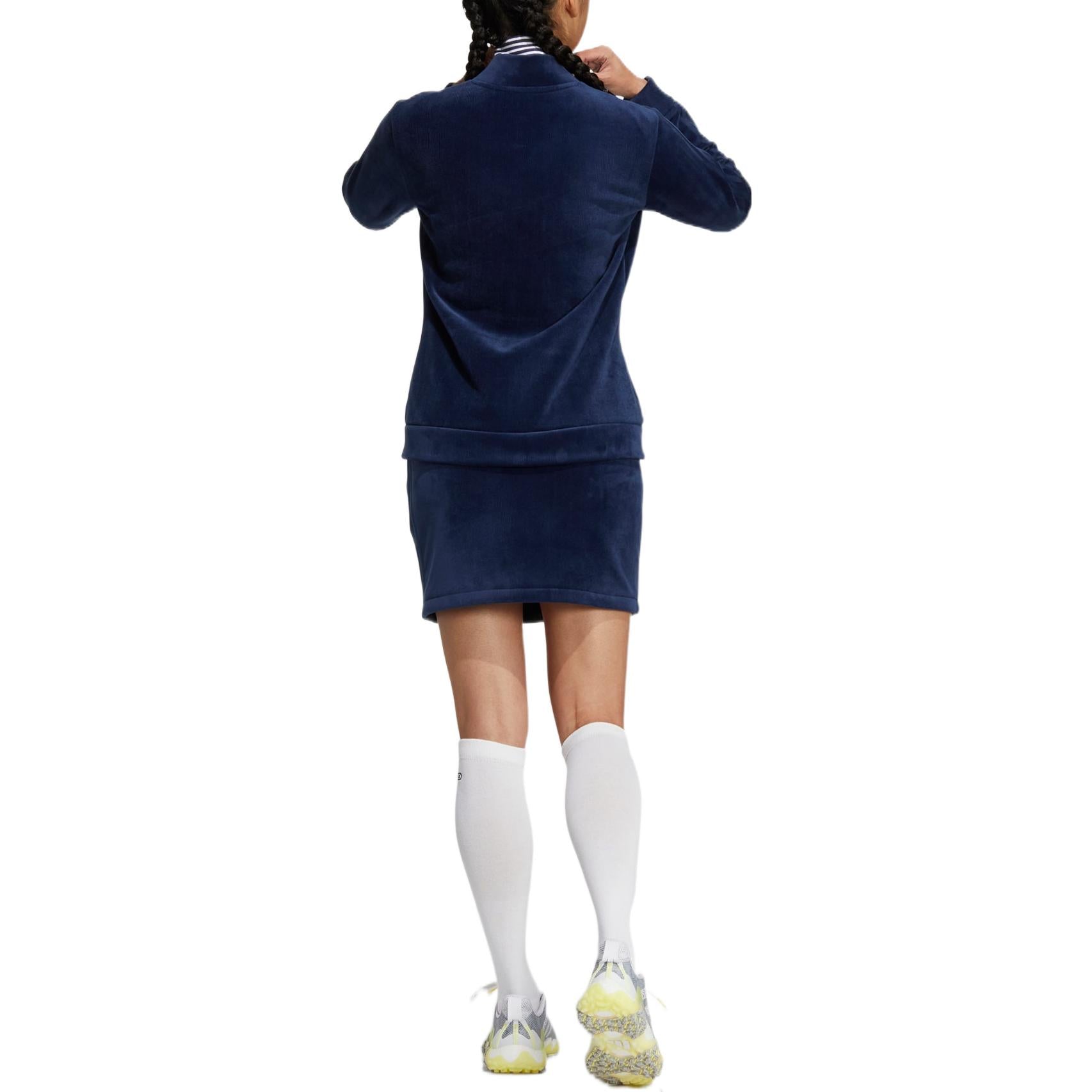 (WMNS) adidas 3-Stripe Two-Piece Long Sleeve Suit Asia Sizing 'Navy' HG8262