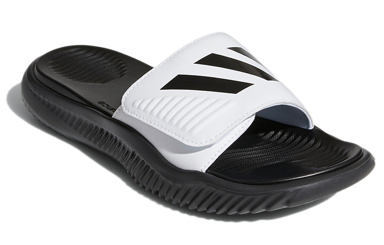 adidas Alphabounce Slide 'White Black' FZ0388