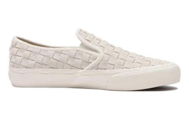 Vans Leather Weave Slip-On VR3 SF 'Marshmallow' VN0A4BX8QC5