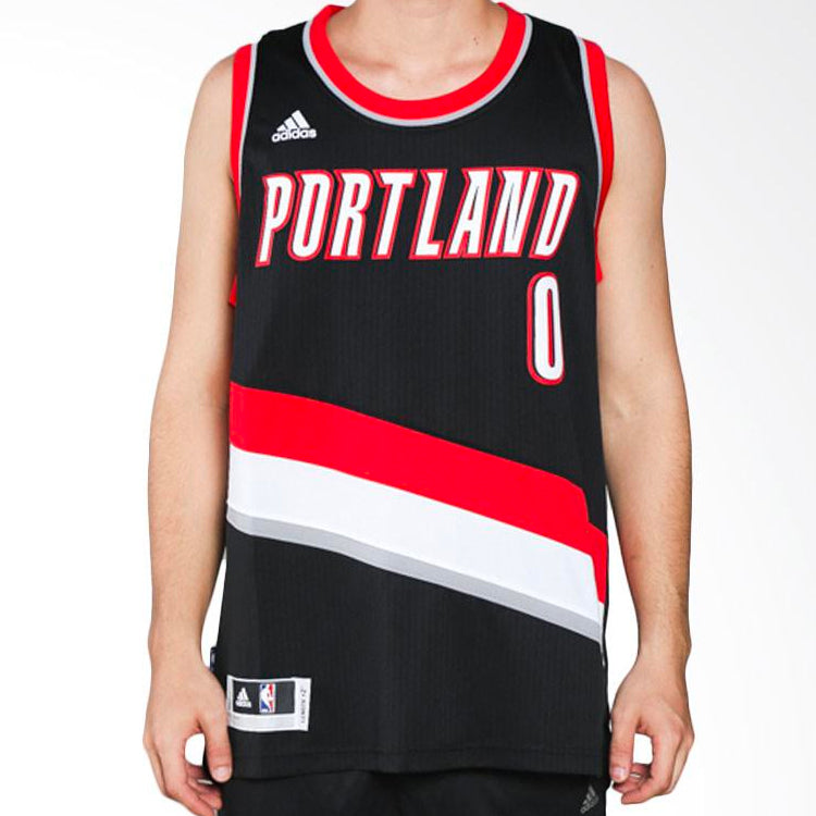 Men's adidas Lillard Fan Edition Black Jersey A46238