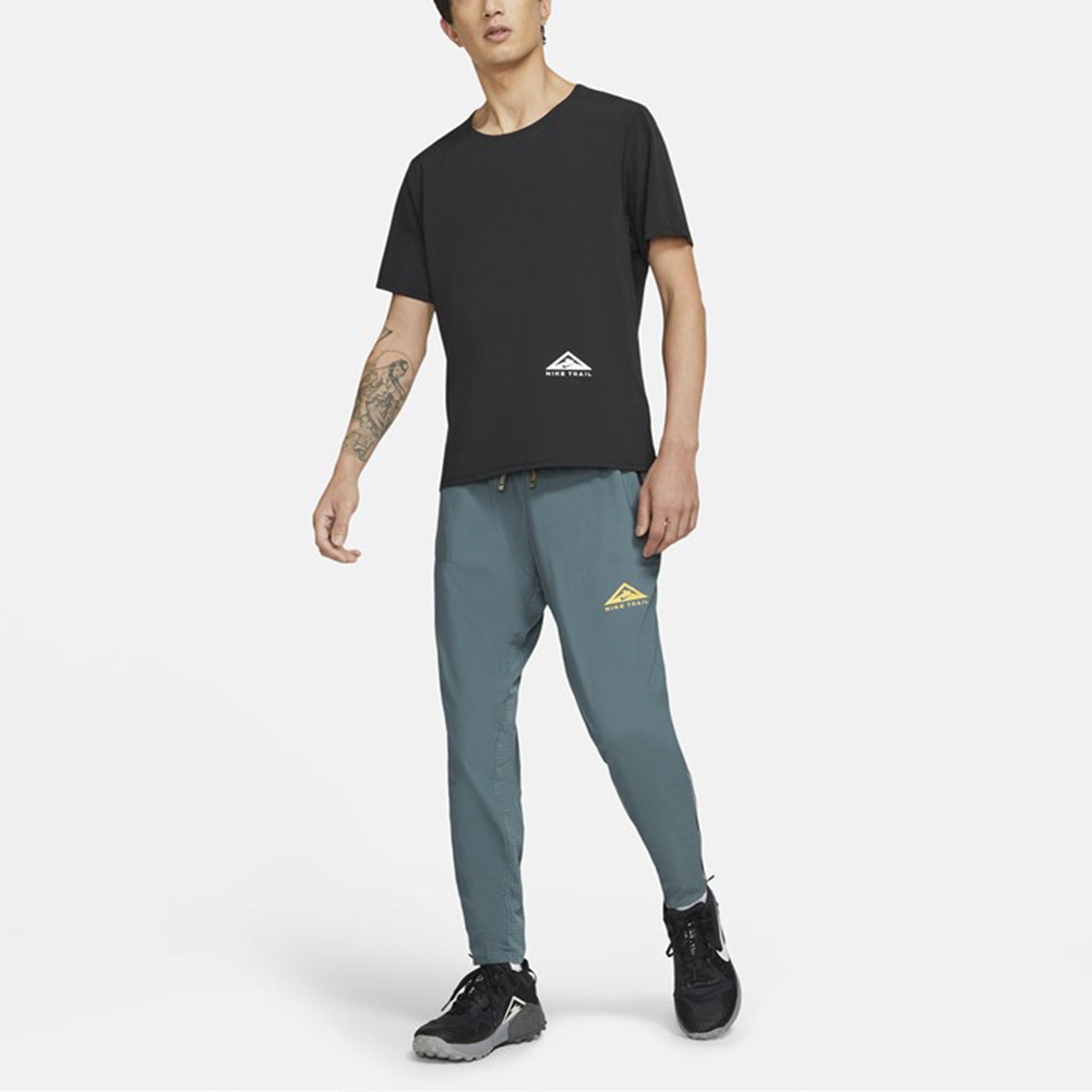 Nike AS Men's NK DF Trail Rise 365 SS Black CZ9051-010