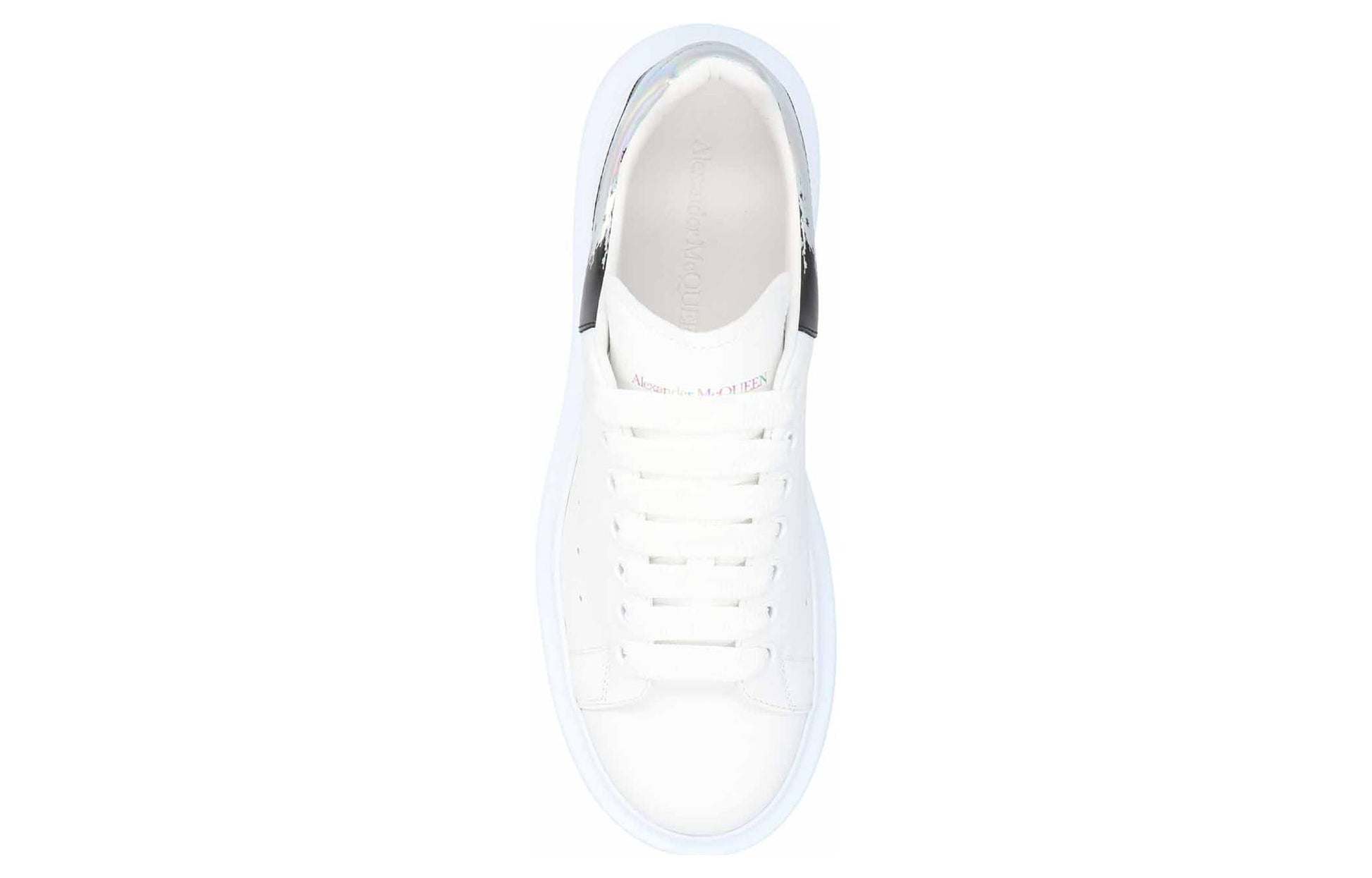 Alexander McQueen Oversized Sneakers 'White Black Silver' 705061WIBNS9989