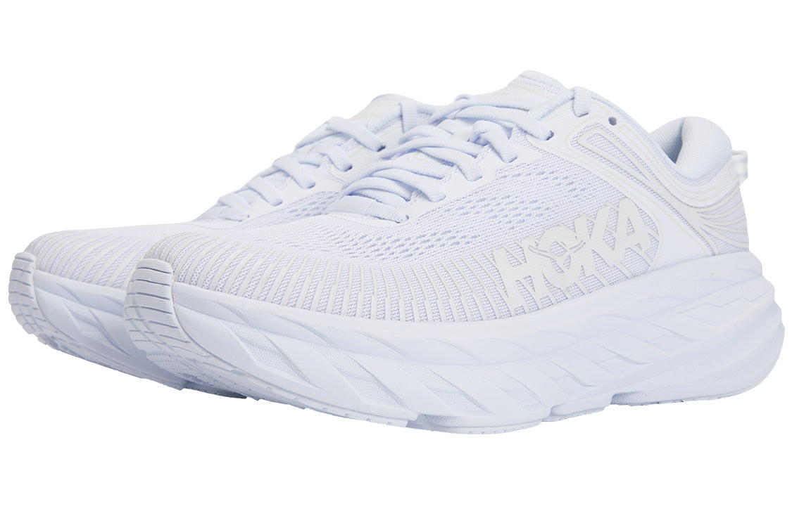 (WMNS)HOKA ONE ONE Bondi 7 'White' 1110519-WWH